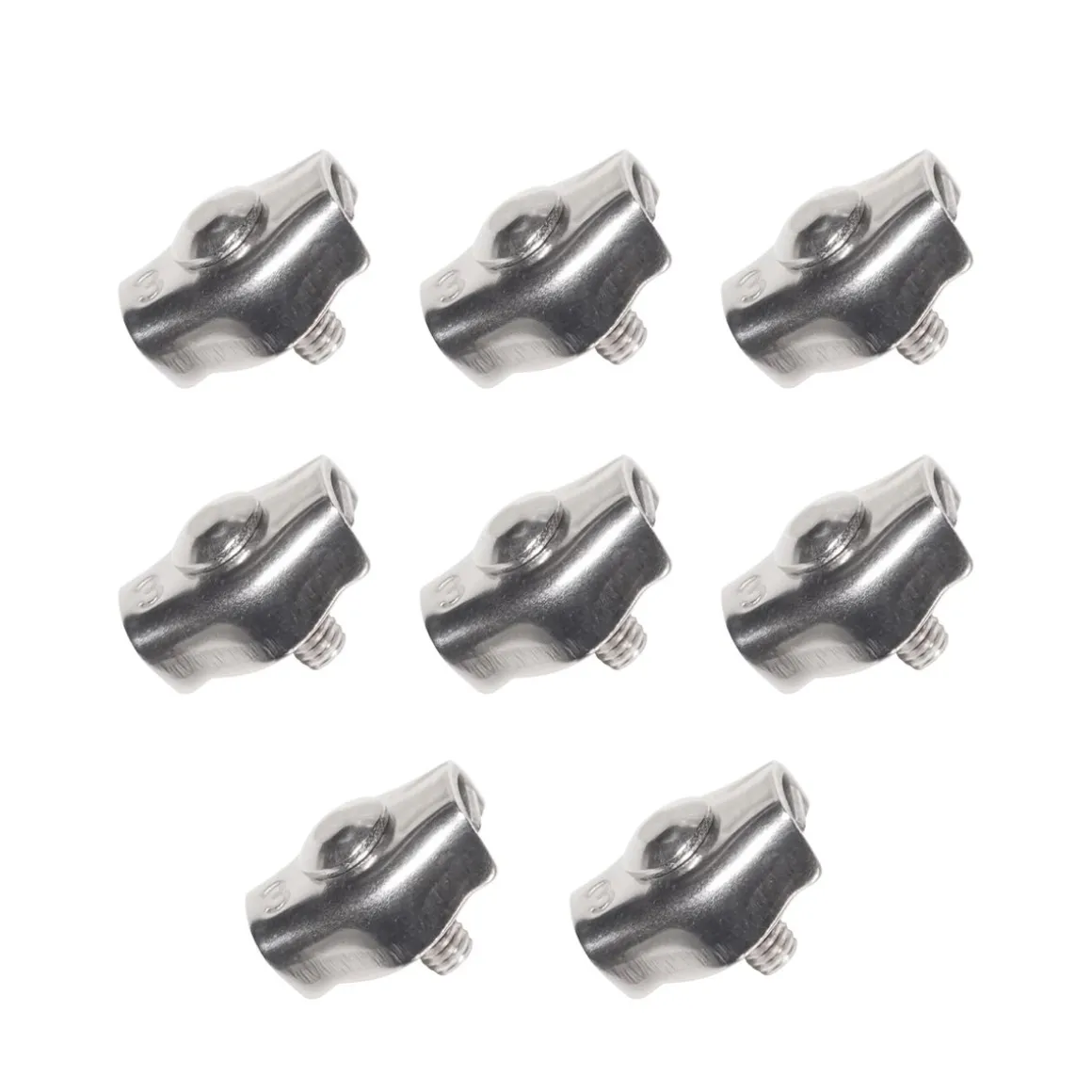 Drahtseil Edelstahl Set 71-teilig 45 m