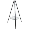 Dreibein mit Grillrost 134 x 166 cm