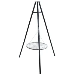 Dreibein mit Grillrost 134 x 166 cm