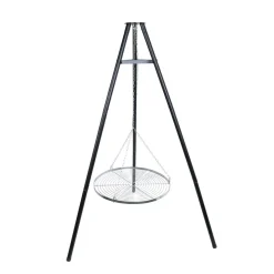 Dreibein mit Grillrost 134 x 166 cm