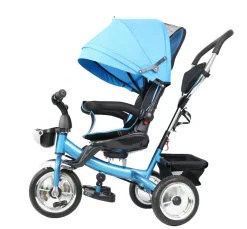Dreirad Kinderwagen ELIA 2-in-1 hellblau