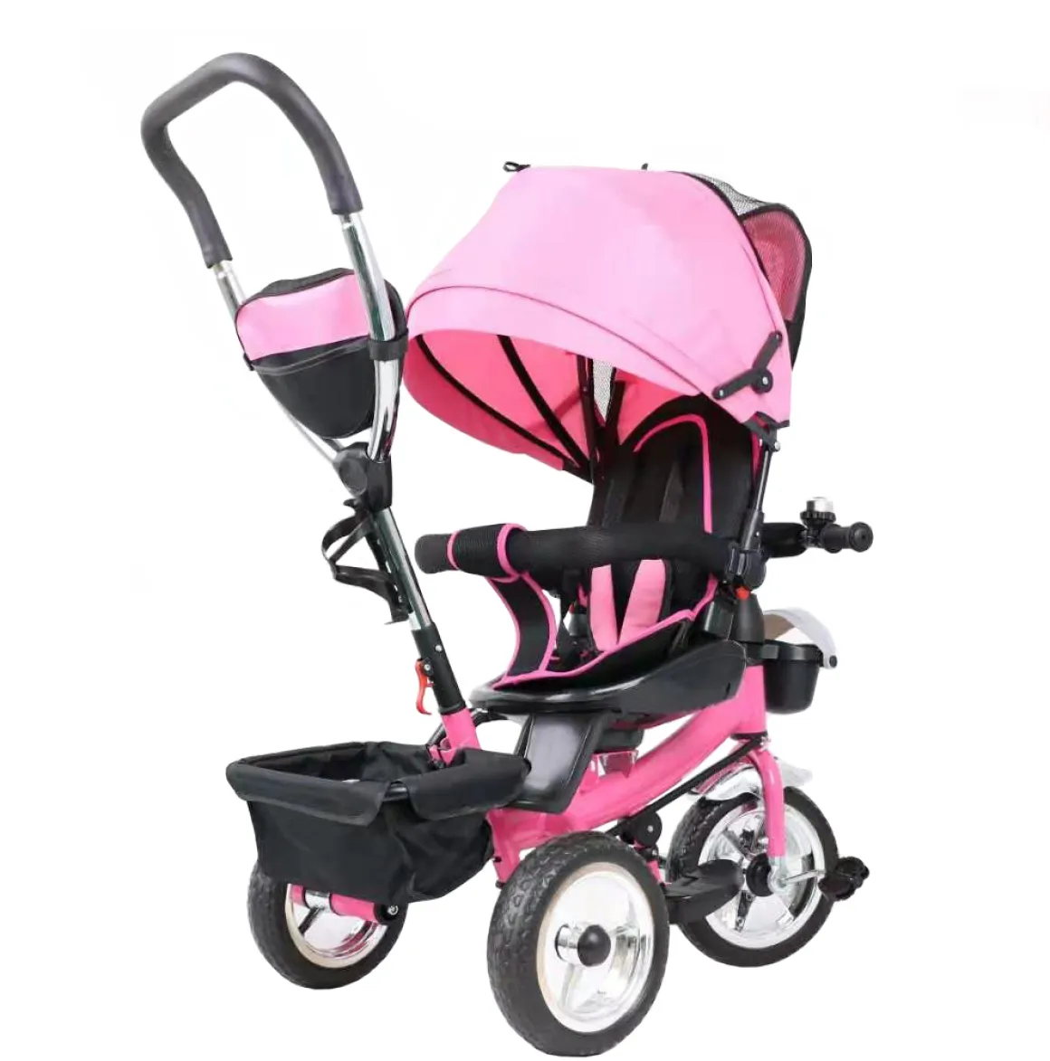 Dreirad Kinderwagen ELIA 2-in-1 pink