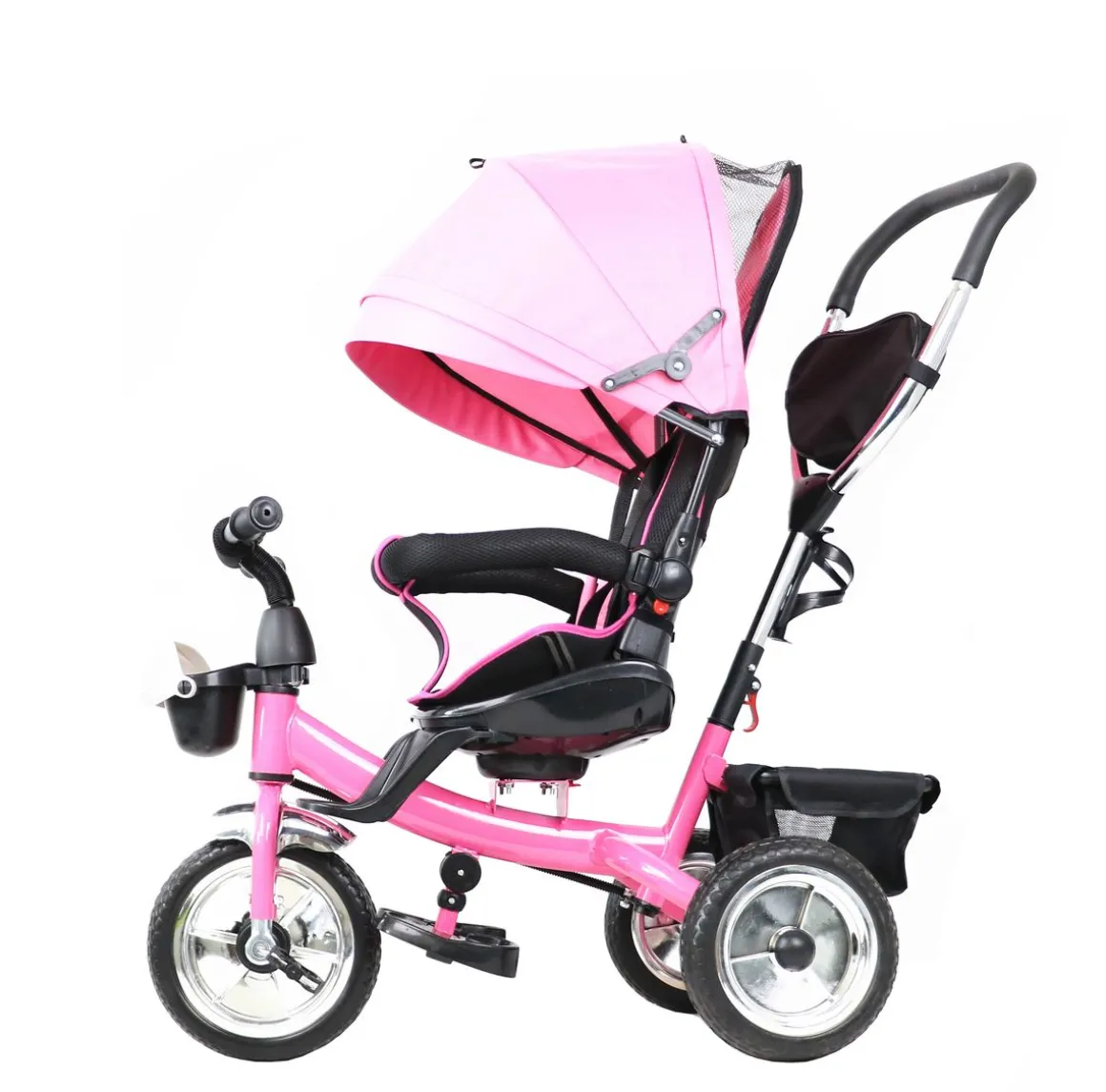 Dreirad Kinderwagen ELIA 2-in-1 pink