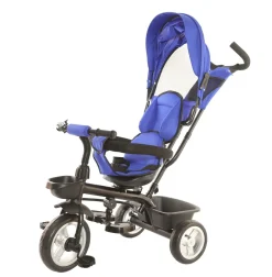 Dreirad Kinderwagen YUKI 2-in-1 dunkelblau