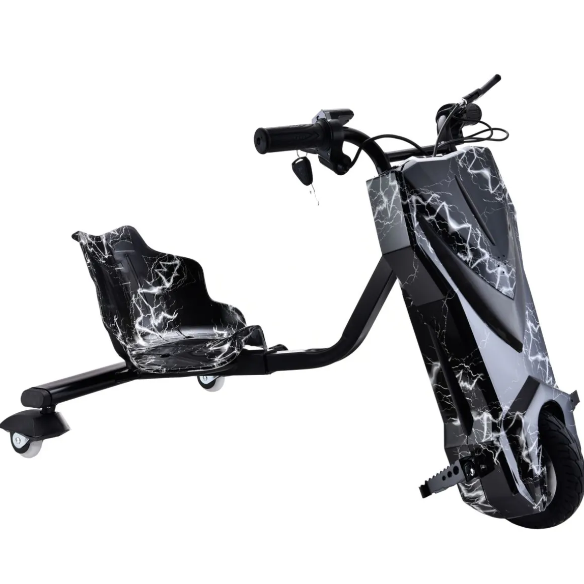 Drift Trike elektrisch schwarz