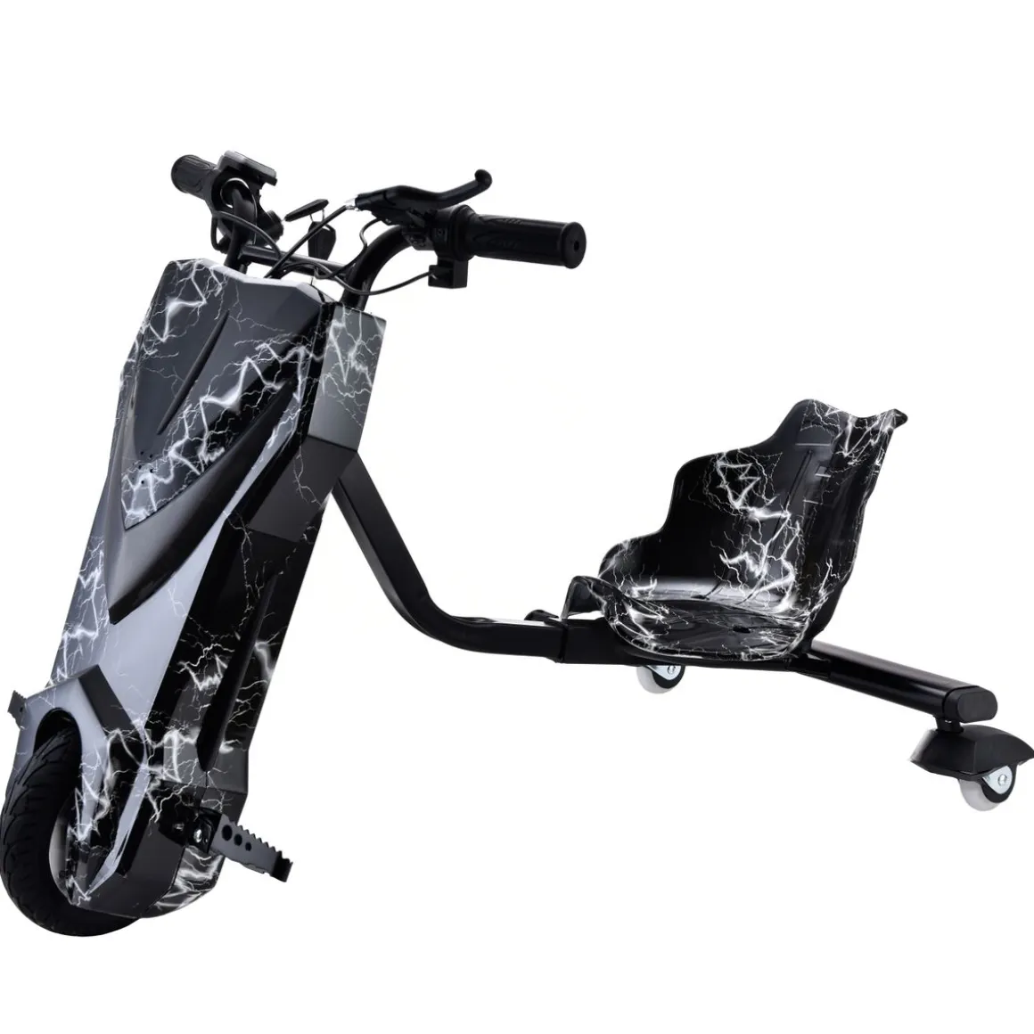 Drift Trike elektrisch schwarz