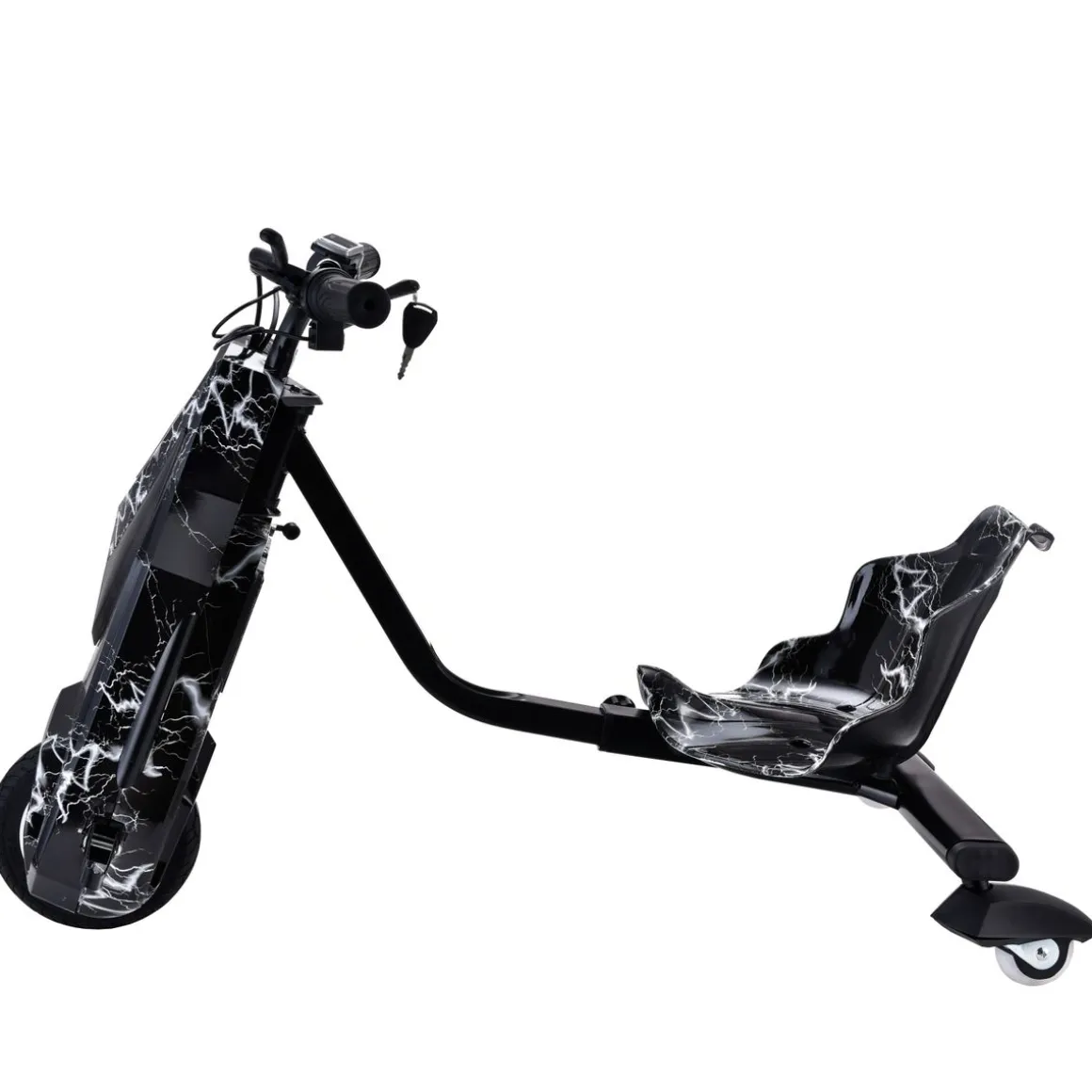 Drift Trike elektrisch schwarz