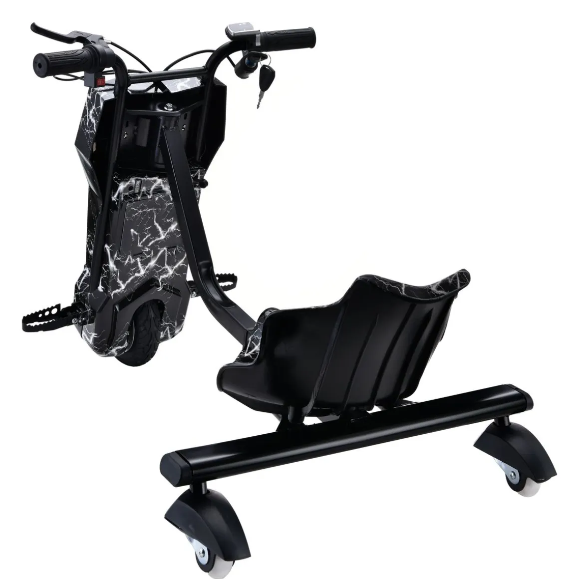 Drift Trike elektrisch schwarz