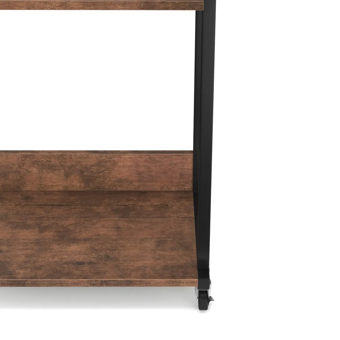 Druckerständer Vintage BONITA mit Rollen 44 x 82 x 30 cm
