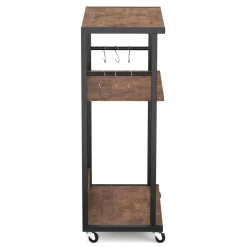 Druckerständer Vintage BONITA mit Rollen 44 x 82 x 30 cm