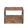 Druckerständer Vintage BONITA mit Schublade 44 x 33 x 29 cm