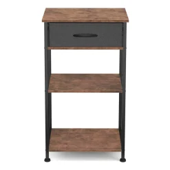 Druckerständer Vintage BONITA mit Schublade 40 x 70 x 30 cm