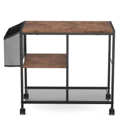 Druckerständer Vintage BONITA mit Rollen 63 x 60 x 30 cm