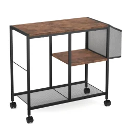 Druckerständer Vintage BONITA mit Rollen 63 x 60 x 30 cm