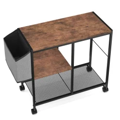 Druckerständer Vintage BONITA mit Rollen 63 x 60 x 30 cm