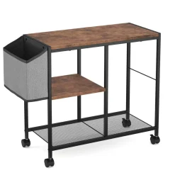 Druckerständer Vintage BONITA mit Rollen 63 x 60 x 30 cm