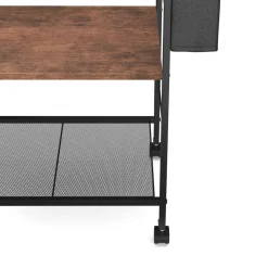 Druckerständer Vintage BONITA mit Rollen 52 x 81 x 40 cm