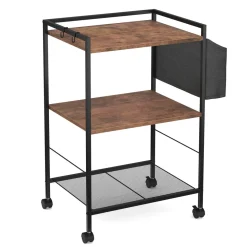 Druckerständer Vintage BONITA mit Rollen 52 x 81 x 40 cm
