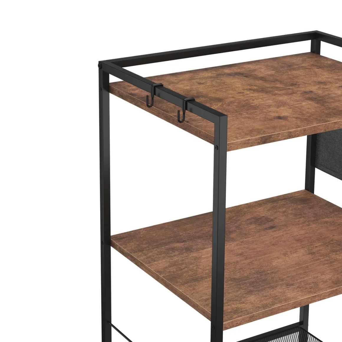 Druckerständer Vintage BONITA mit Rollen 52 x 81 x 40 cm