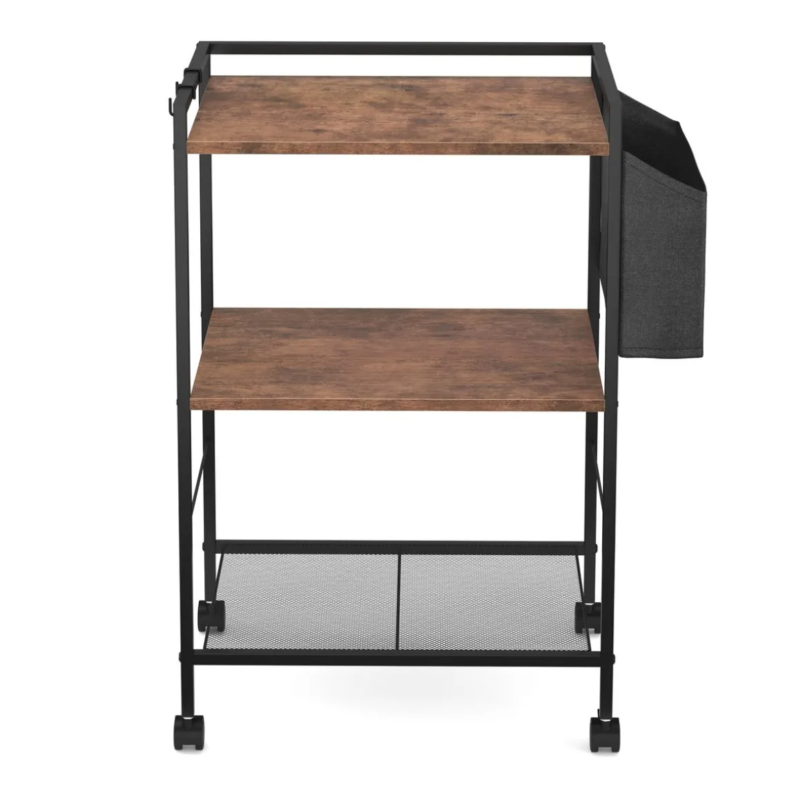 Druckerständer Vintage BONITA mit Rollen 52 x 81 x 40 cm