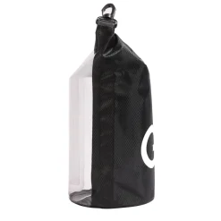 Dry Bag Tasche mit Handyfach schwarz 2L