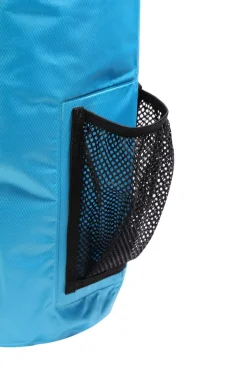 Dry Bag Tasche mit Reissverschluss blau 20L
