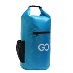 Dry Bag Tasche mit Reissverschluss blau 20L