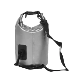 Dry Bag Tasche wasserdicht grau 5L