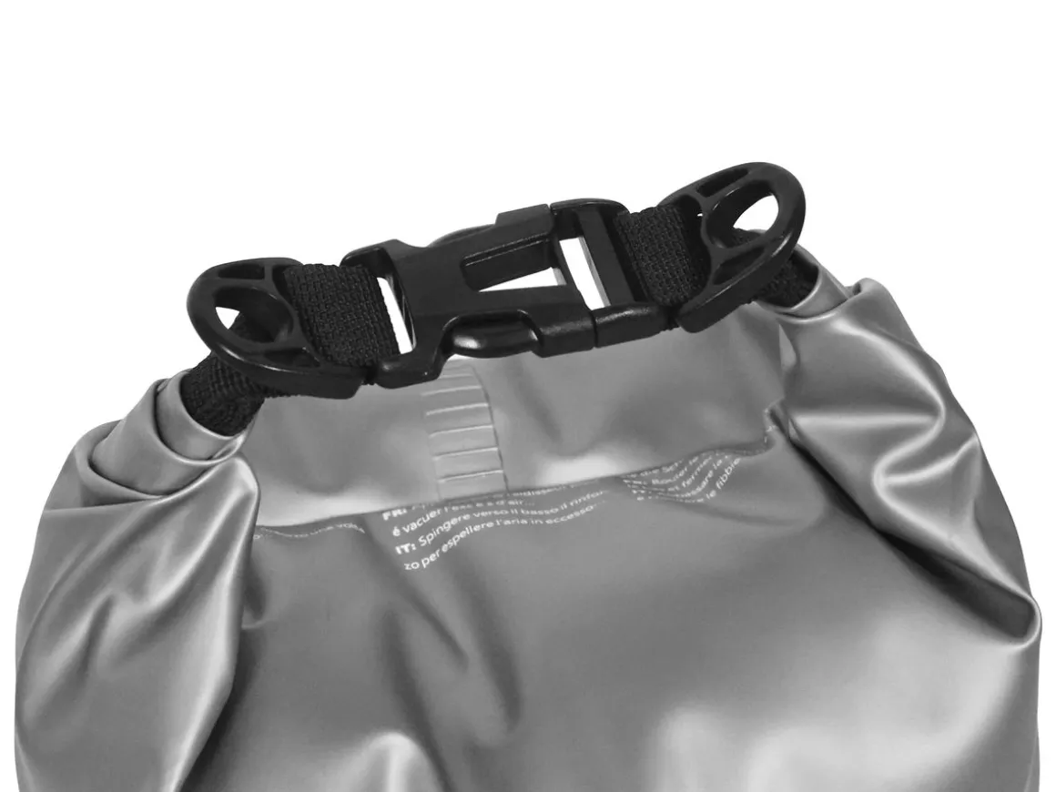 Dry Bag Tasche wasserdicht grau 10L
