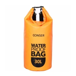 Dry Bag Tasche wasserdicht orange 30L