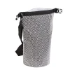 Dry Bag Tasche wasserdicht schwarz/weiss 5L