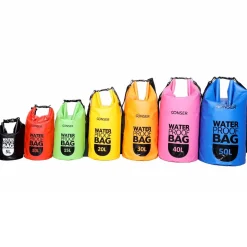 Dry Bag Tasche wasserdicht schwarz 5L
