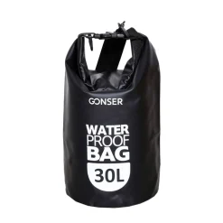 Dry Bag Tasche wasserdicht schwarz 30L