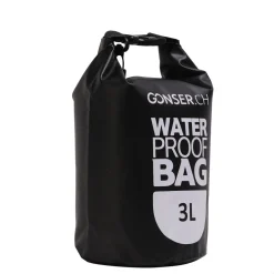 Dry Bag Tasche wasserdicht schwarz 3L
