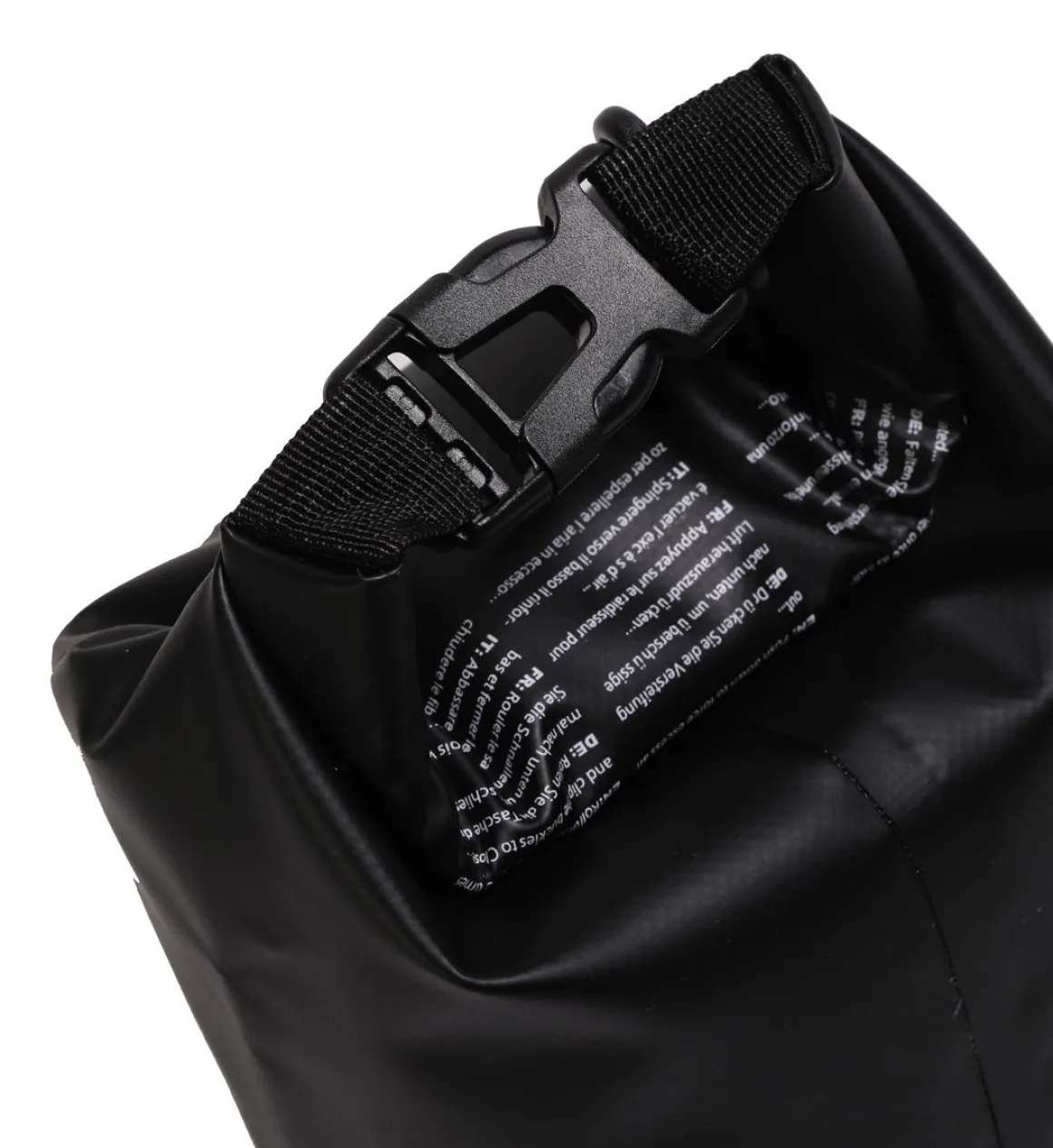 Dry Bag Tasche wasserdicht schwarz 3L