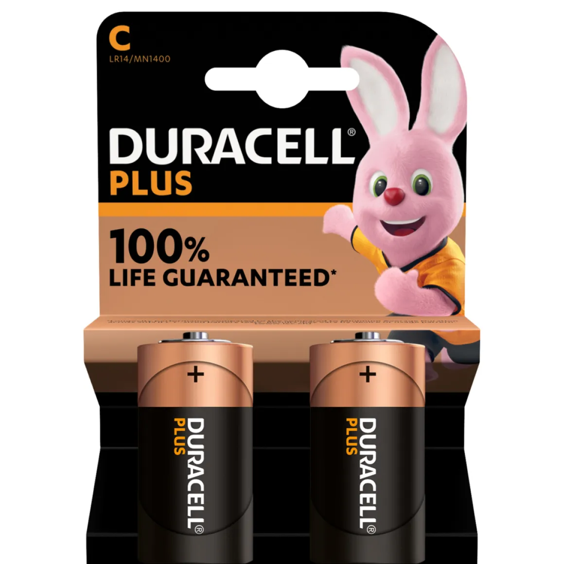 DURACELL Plus Batterien C / LR14 / MN1400 2 Stk.