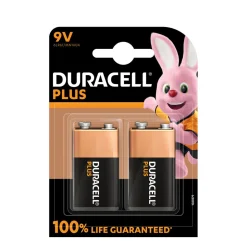 DURACELL Plus Power Batterien 9V / 6LF22 / MN1604 2 Stk.