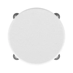 Duschhocker rund weiss