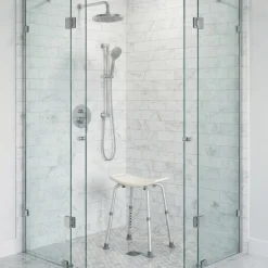 Duschhocker weiss