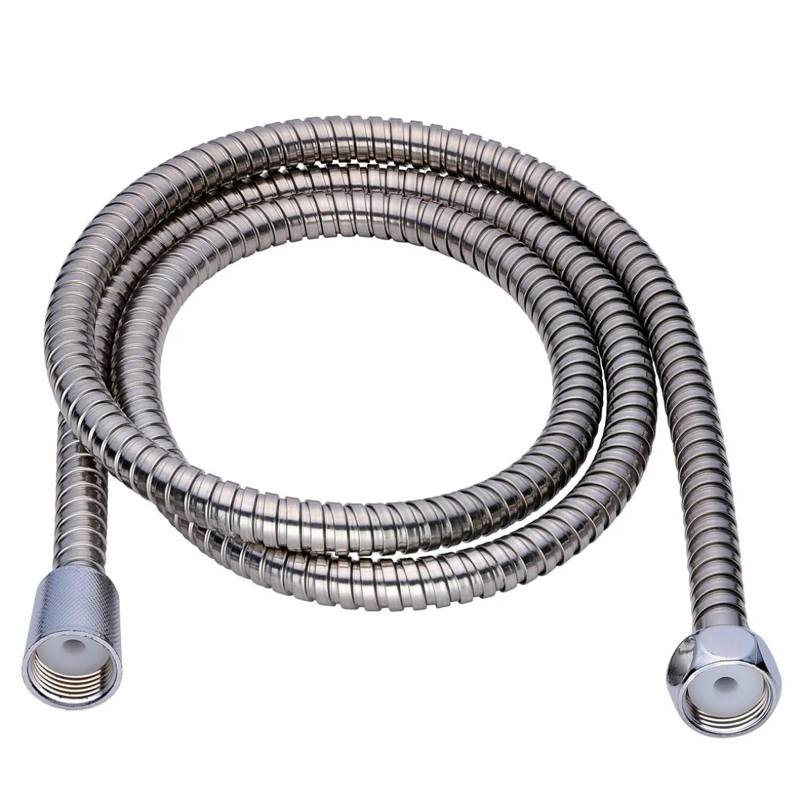 Duschschlauch Edelstahl 150 cm silber