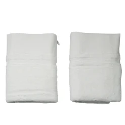Duschtuch 70 x 140 cm 2er Set weiss