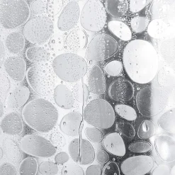 Duschvorhang 180 x 200 cm Steine