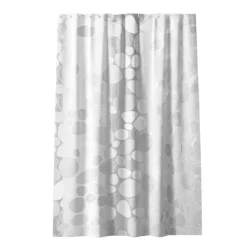Duschvorhang 180 x 200 cm Steine