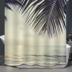 Duschvorhang 180 x 200 cm Strand