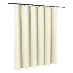 Duschvorhang 182 x 182 cm Waffel beige