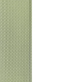 Duschvorhang 182 x 182 cm Waffel grün