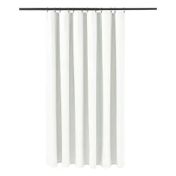 Duschvorhang 182 x 182 cm Waffel weiss