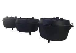 Dutch Oven Set 4.5L mit Standfüssen