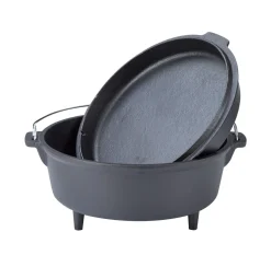 Dutch Oven Set 4.5L mit Standfüssen