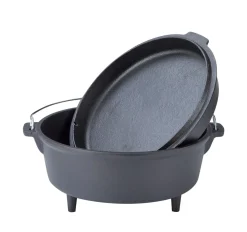 Dutch Oven Set 7L mit Standfüssen